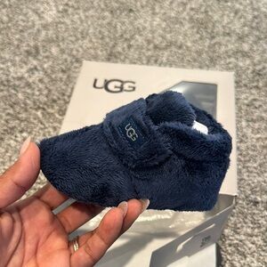 UGG Navy Blue Baby Booties